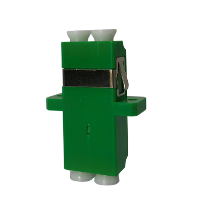 Acoplador LC SM APC duplex  Green color