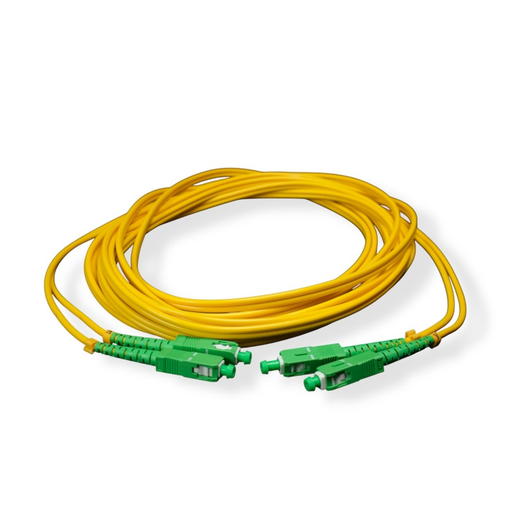 PATCH CORD SC/APC - SC/APC DUPLEX 10mts, 3mm SM