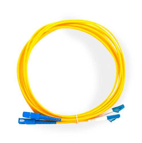 patch cord  SC/UPC - LC/UPC duplex 3mts, 3mm SM