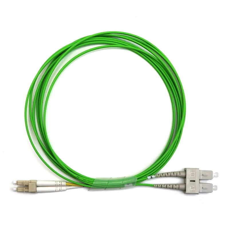 patch cord  SC/UPC - LC/UPC duplex 10mts, 2mm MM OM5 50/125