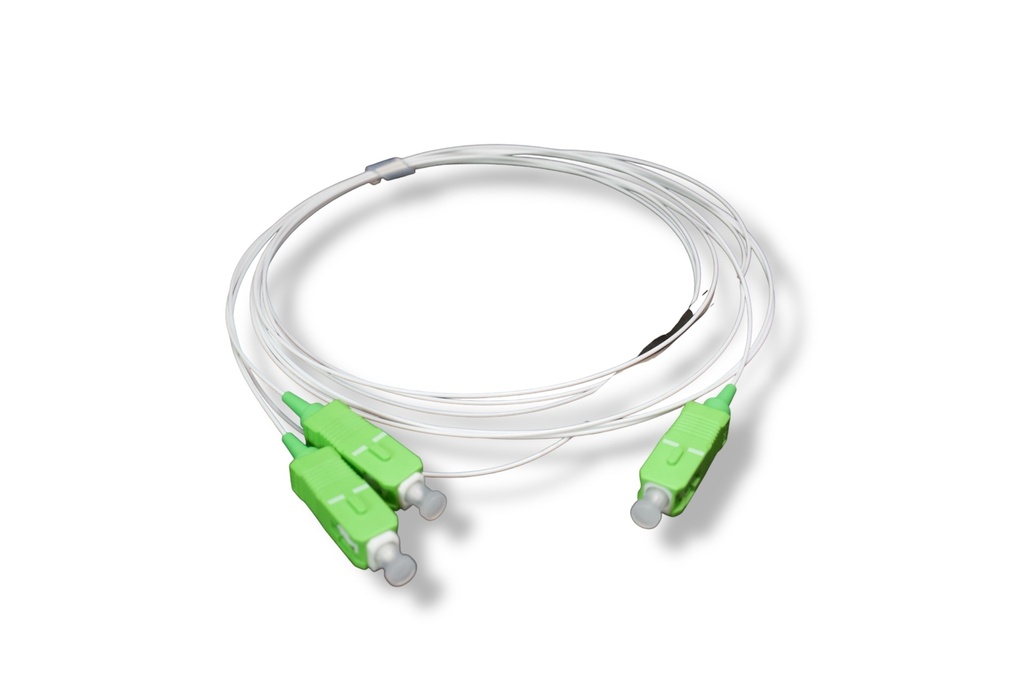 splitter 1:2 PLC, 0.9mm, SC/APC, length 1m