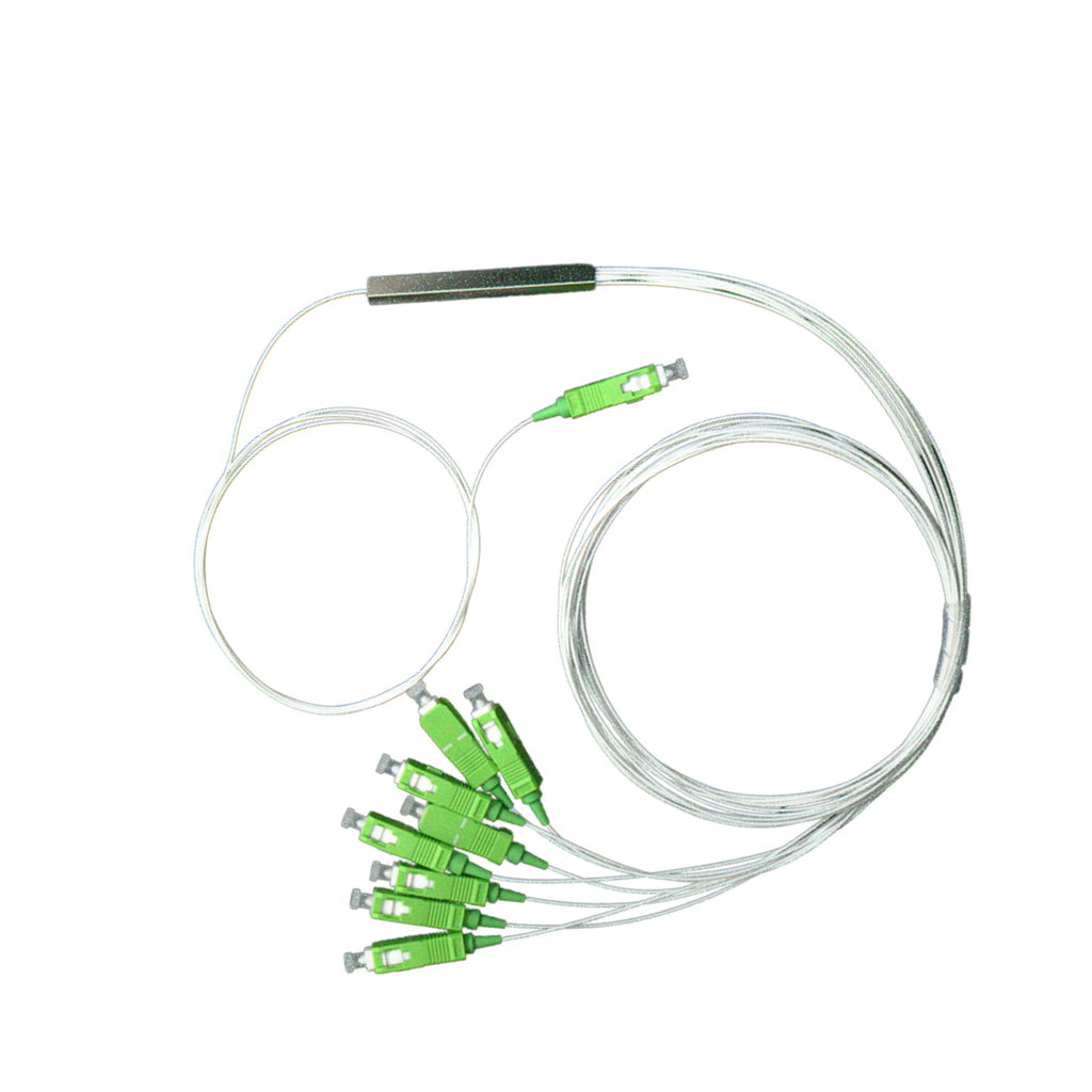 splitter  1:8 PLC, 0.9mm, SC/APC, length 1m