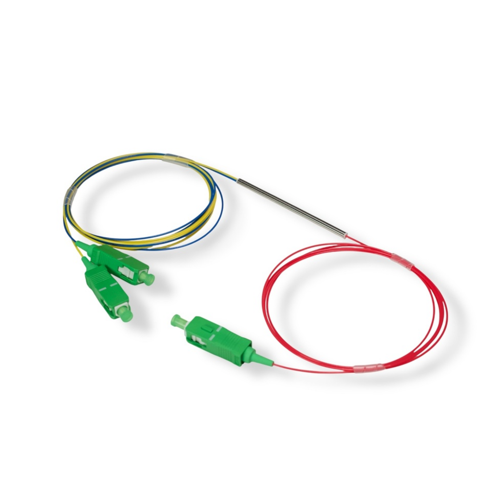 splitter  1:2 PLC, 0.9mm, SC/APC, split ratio 70/30, length 1m