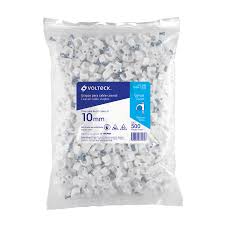 Grapas plasticas 7mm, steel nail Bolsa 100 Un