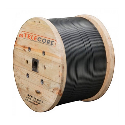 Fibra Óptica cable GYXTW SM de 6 hilos LSZH 4000m