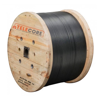 Fibra Óptica Cable GYXTW SM 12 hilos G652D 4000m