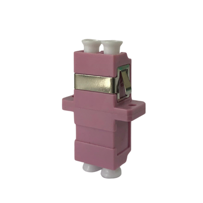 [094] Acoplador  LC APC duplex OM4 fiber