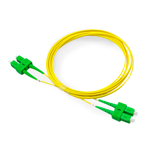 [0105] patch cord  SC/APC - SC/APC duplex 5mts, 3mm SM
