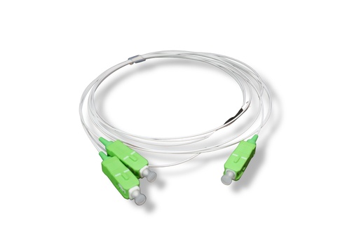 splitter 1:2 PLC, 0.9mm, SC/APC, length 1m