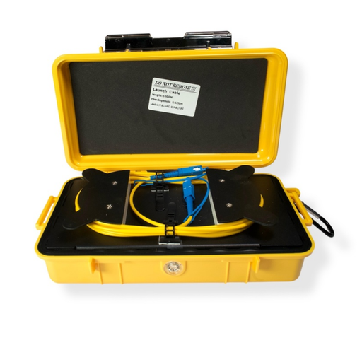 [045] Bobina de lanzamiento de Fibra optica,2000m  P:SC/UPC O /P:SC/UPC Connectors.