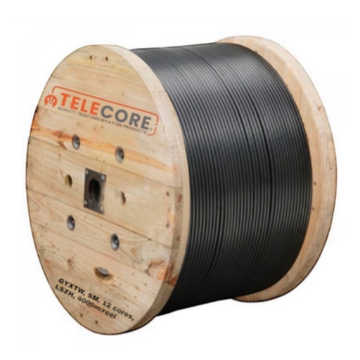 [Cable GYXTW SM de 12 hilos 4000m LSZH] Fibra Óptica  Cable GYXTW SM de 12 hilos 4000m LSZH